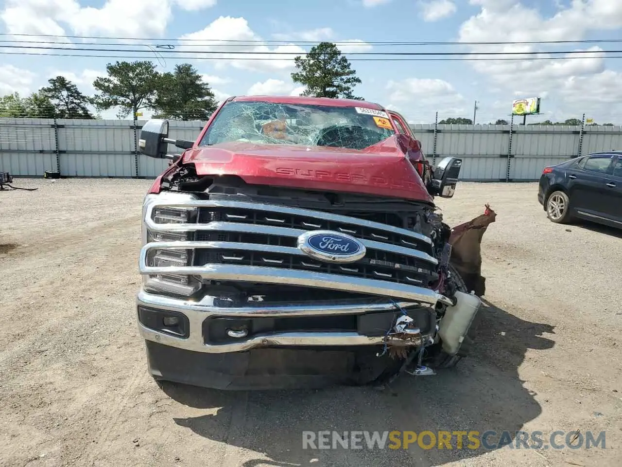 5 Photograph of a damaged car 1FT8W3BT3PEE19600 FORD F350 2023