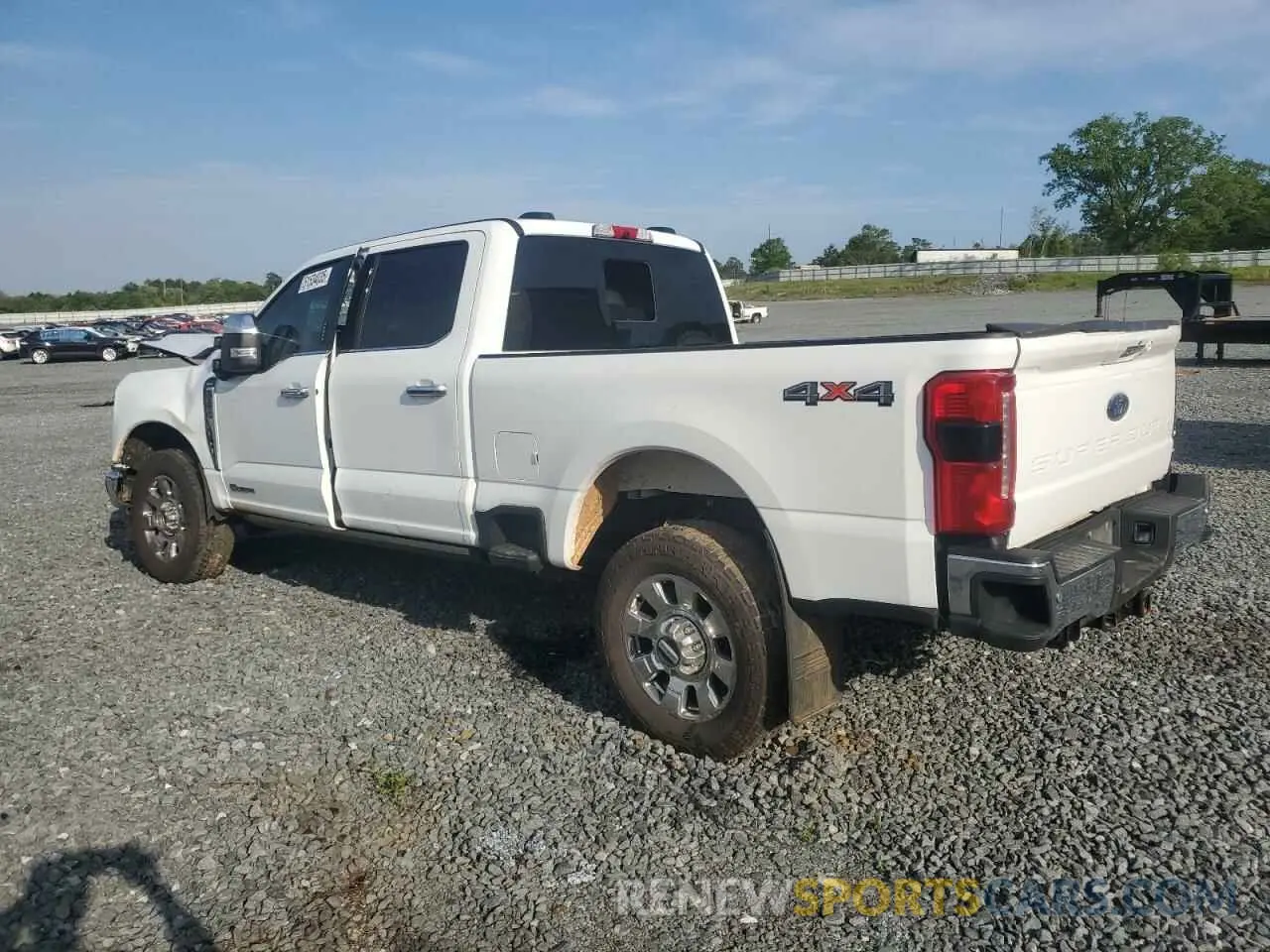 2 Photograph of a damaged car 1FT8W3BT9PED09893 FORD F350 2023