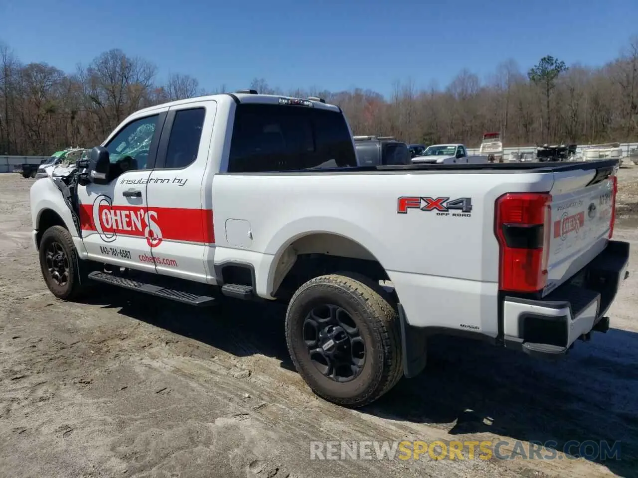 2 Photograph of a damaged car 1FT8X3BA8PED14174 FORD F350 2023