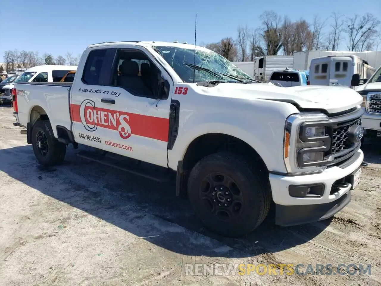 4 Photograph of a damaged car 1FT8X3BA8PED14174 FORD F350 2023