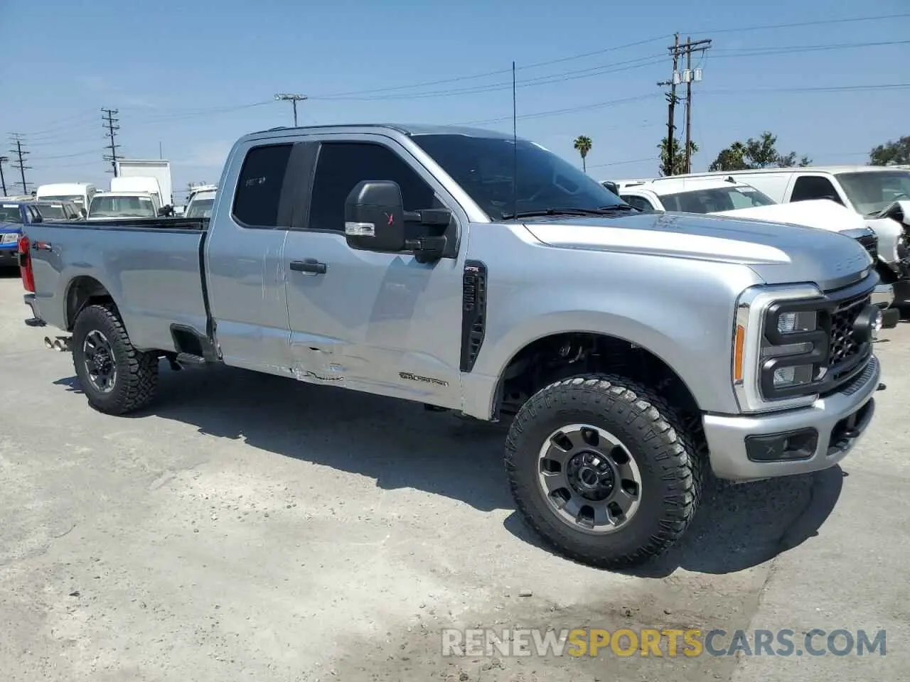 4 Photograph of a damaged car 1FT8X3BT6PEE10838 FORD F350 2023