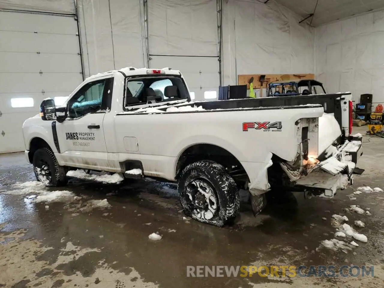 2 Photograph of a damaged car 1FTRF3BN0PED73018 FORD F350 2023