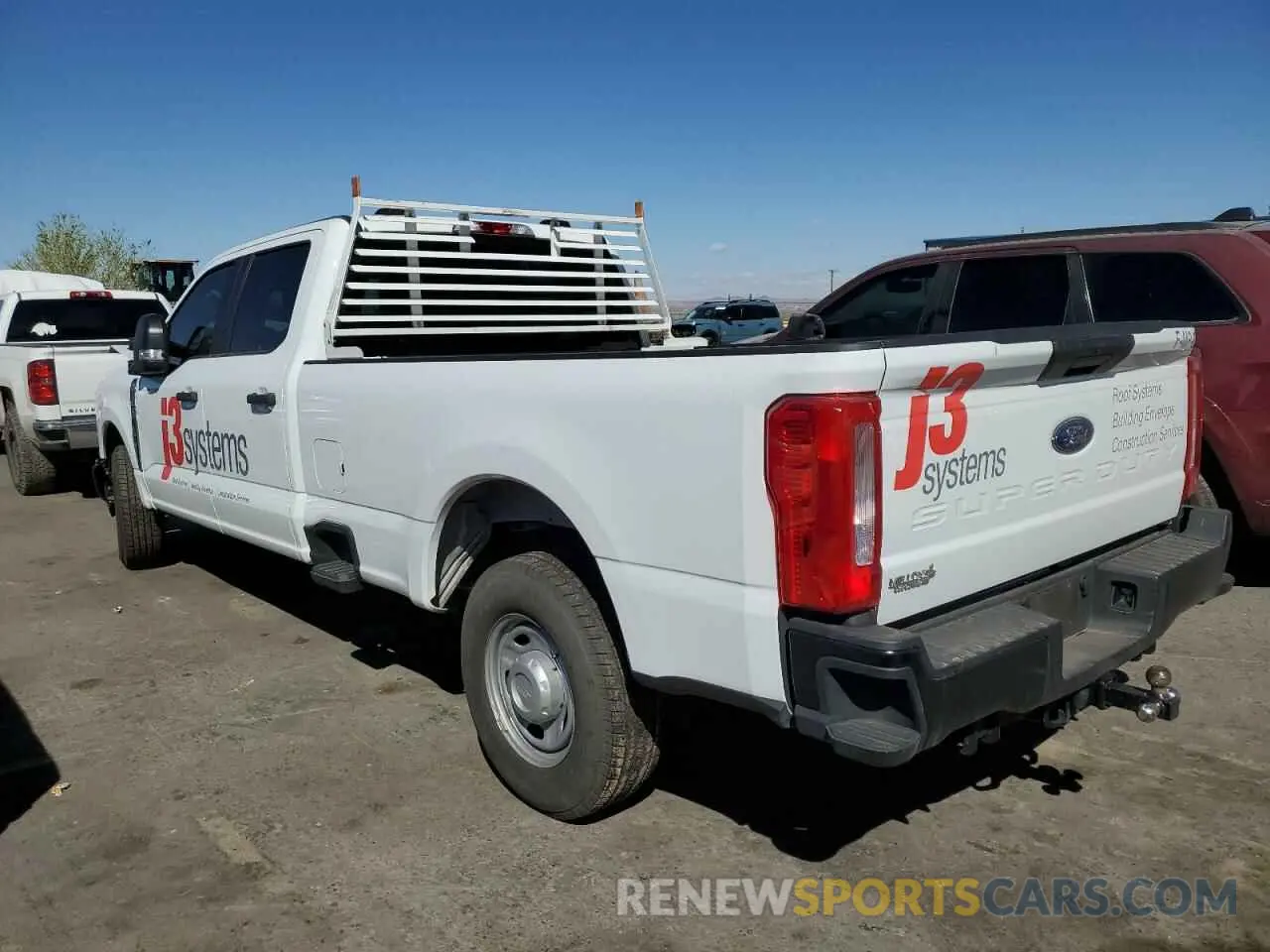 2 Photograph of a damaged car 1FT8W3AA4REE16255 FORD F350 2024
