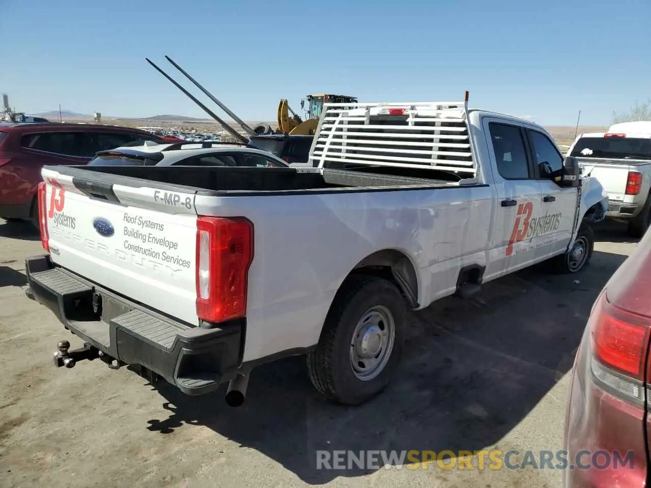3 Photograph of a damaged car 1FT8W3AA4REE16255 FORD F350 2024