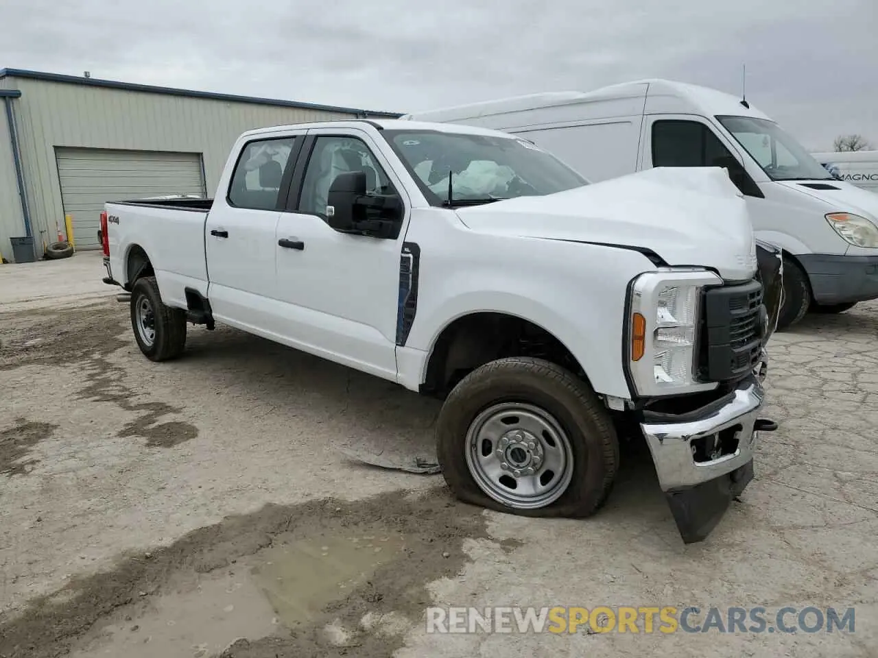 4 Photograph of a damaged car 1FT8W3BA1REF18983 FORD F350 2024