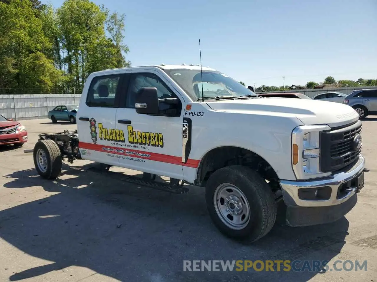 4 Photograph of a damaged car 1FT8W3BA6REF21510 FORD F350 2024