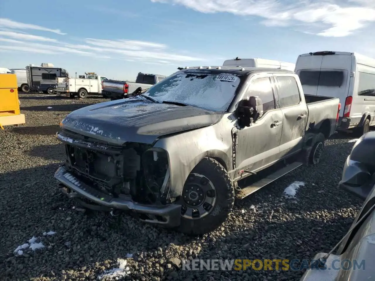 1 Photograph of a damaged car 1FT8W3BM6REE92164 FORD F350 2024