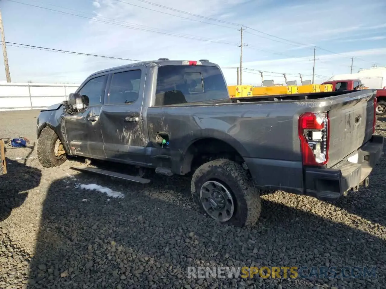 2 Photograph of a damaged car 1FT8W3BM6REE92164 FORD F350 2024