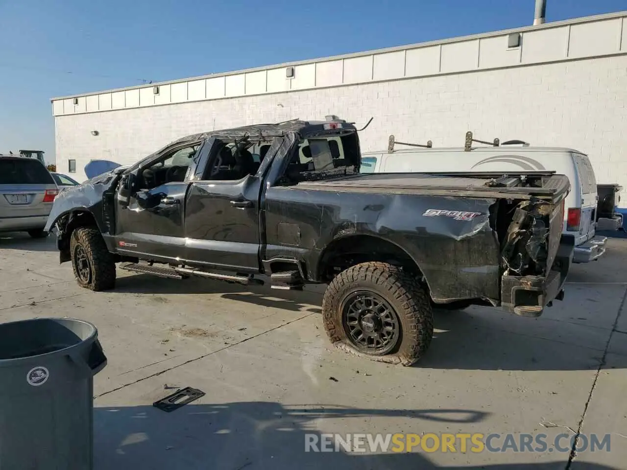 2 Photograph of a damaged car 1FT8W3BM7RED63706 FORD F350 2024
