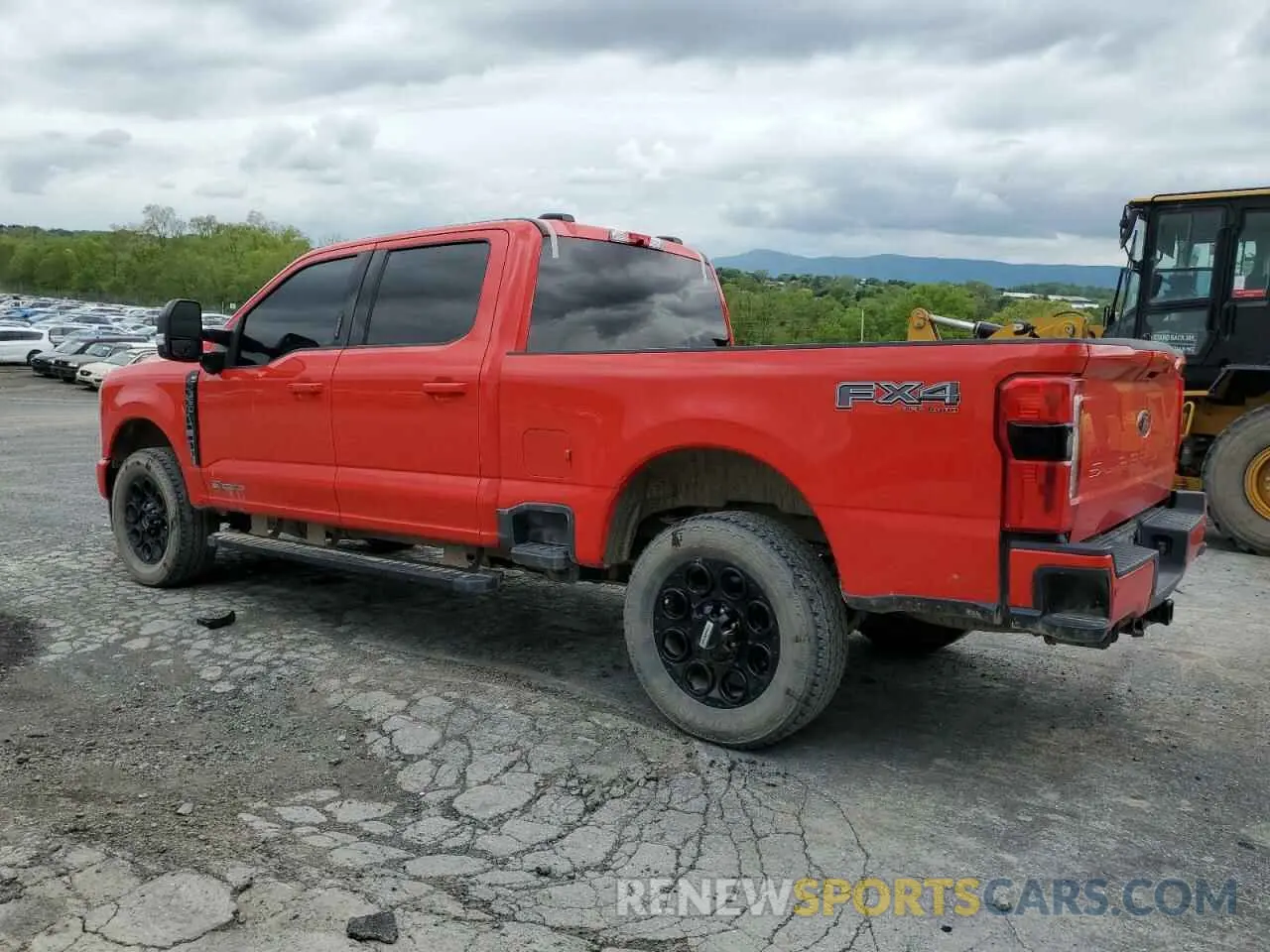 2 Photograph of a damaged car 1FT8W3BT1REC02243 FORD F350 2024