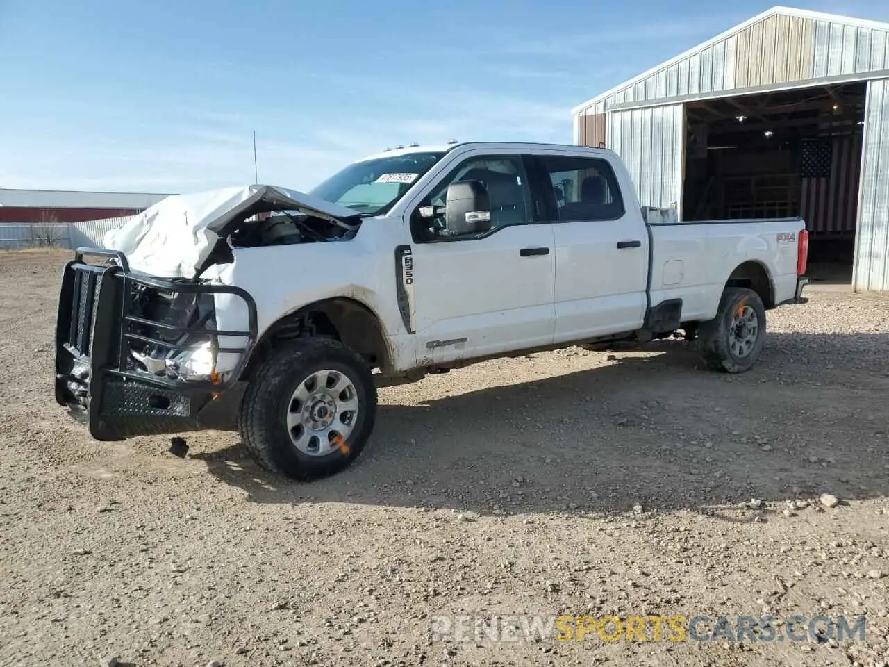 1 Photograph of a damaged car 1FT8W3BT1REE21588 FORD F350 2024