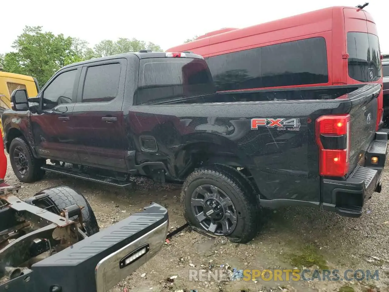 2 Photograph of a damaged car 1FT8W3BT2REE03102 FORD F350 2024