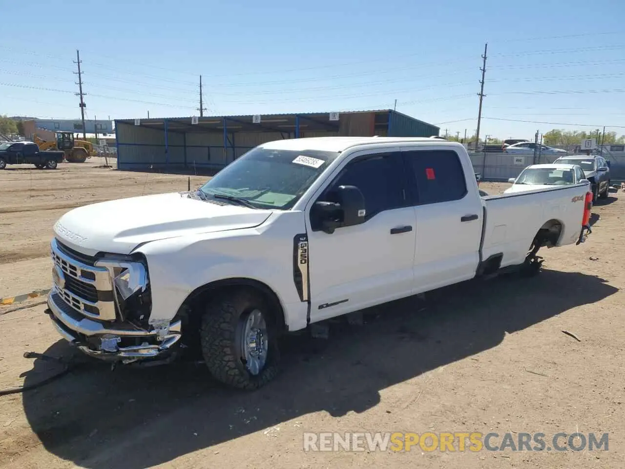 1 Photograph of a damaged car 1FT8W3BT4RED54128 FORD F350 2024