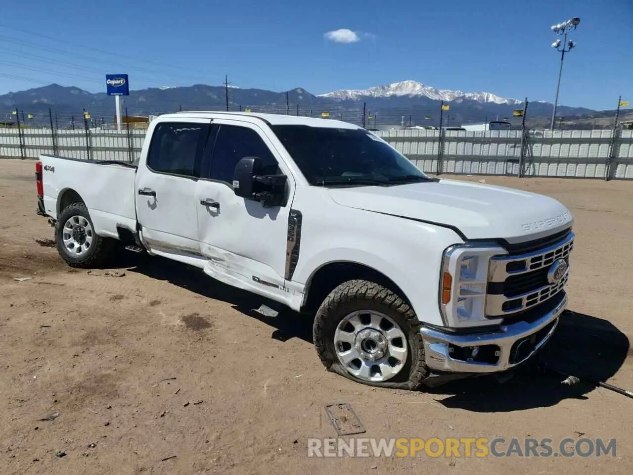 4 Photograph of a damaged car 1FT8W3BT4RED54128 FORD F350 2024
