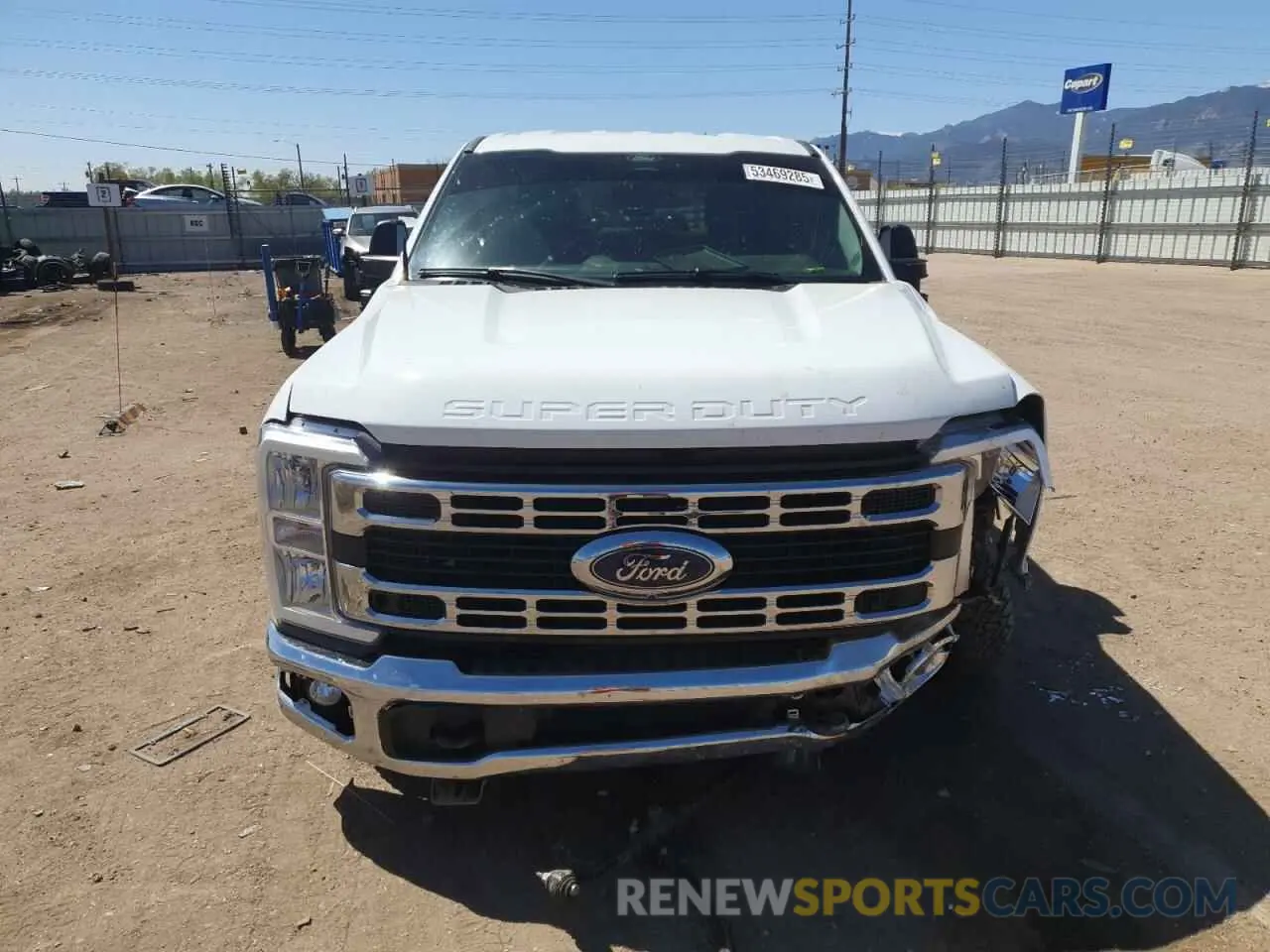 5 Photograph of a damaged car 1FT8W3BT4RED54128 FORD F350 2024