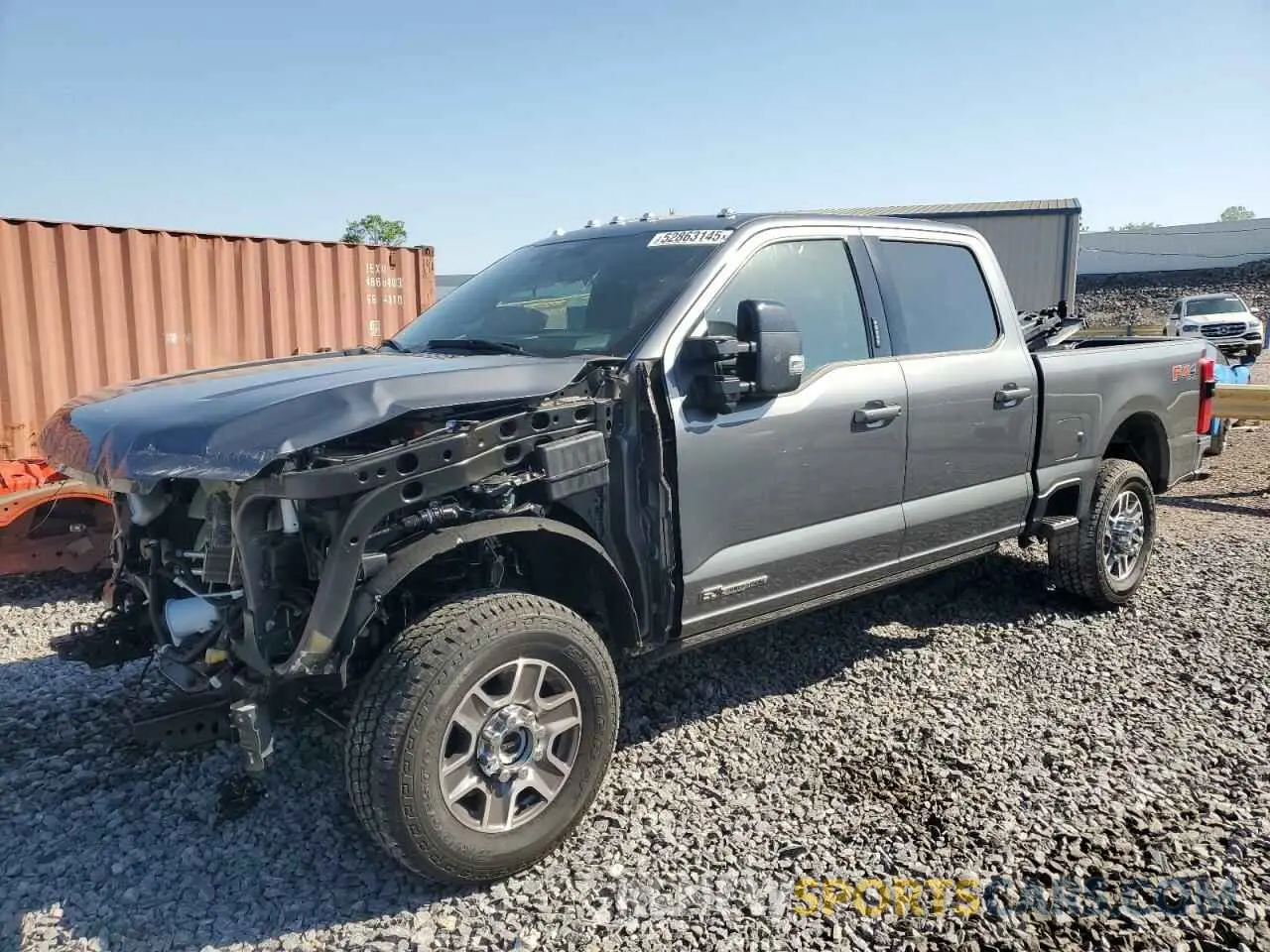 1 Photograph of a damaged car 1FT8W3BTXREE32301 FORD F350 2024