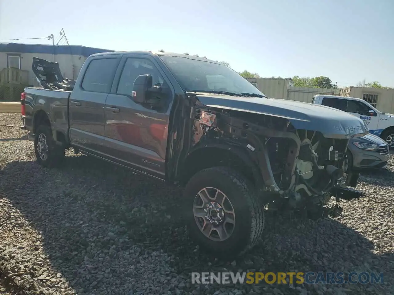 4 Photograph of a damaged car 1FT8W3BTXREE32301 FORD F350 2024