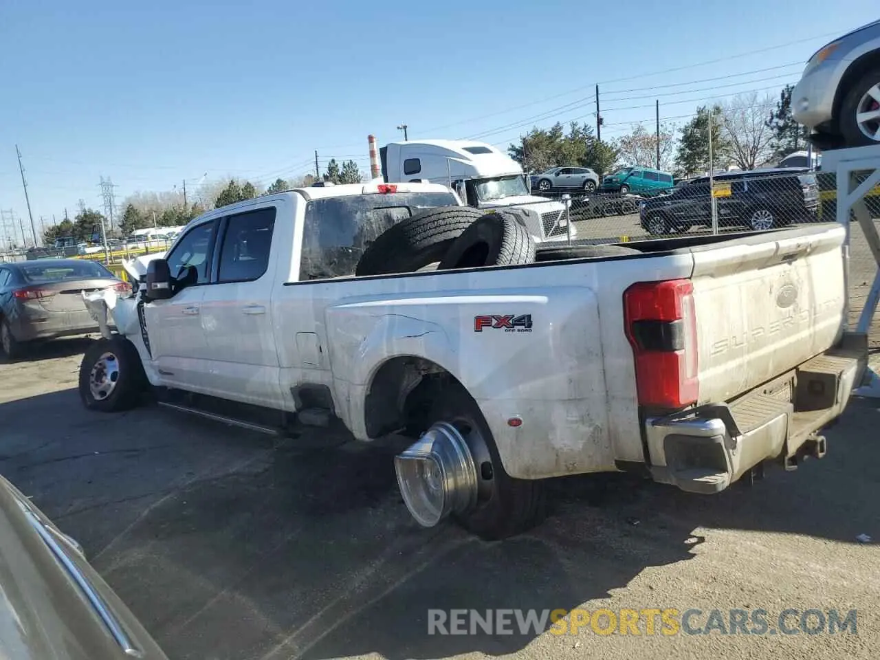 2 Photograph of a damaged car 1FT8W3DM3REE71074 FORD F350 2024