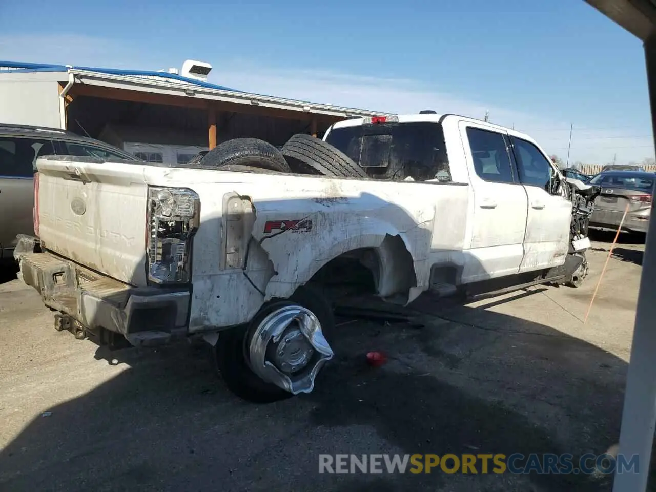 3 Photograph of a damaged car 1FT8W3DM3REE71074 FORD F350 2024
