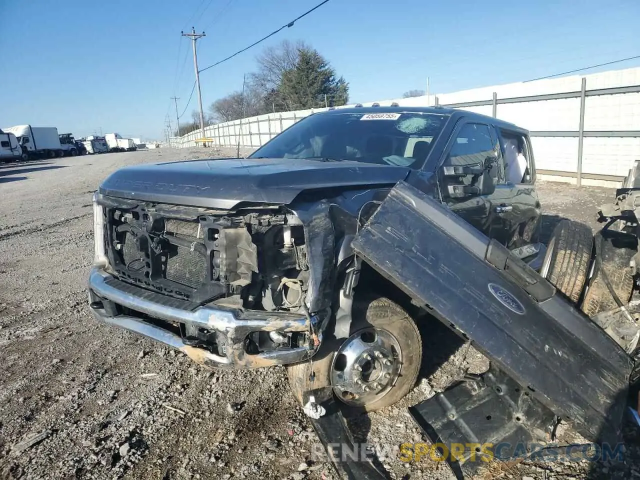 1 Photograph of a damaged car 1FT8W3DM7RED17600 FORD F350 2024