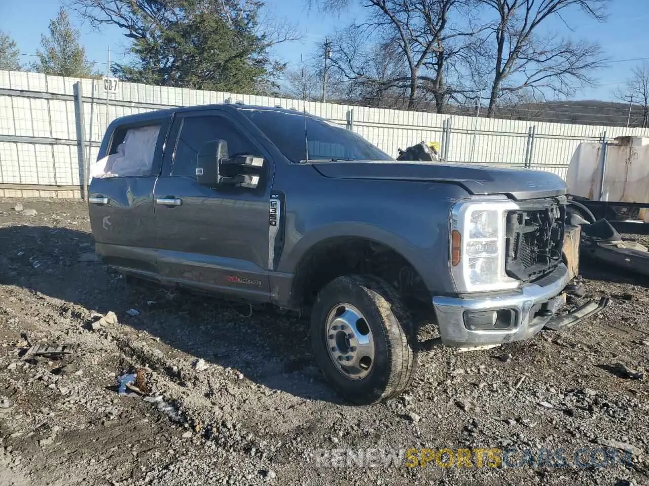 4 Photograph of a damaged car 1FT8W3DM7RED17600 FORD F350 2024