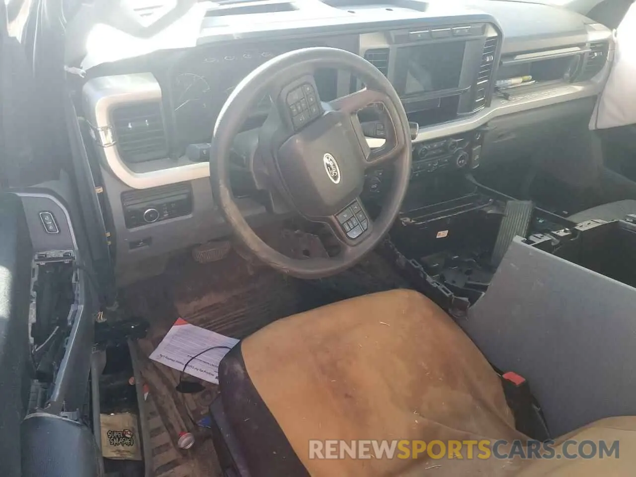 8 Photograph of a damaged car 1FT8W3DM7RED17600 FORD F350 2024