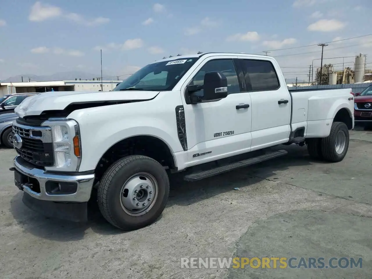 1 Photograph of a damaged car 1FT8W3DT1RED53094 FORD F350 2024