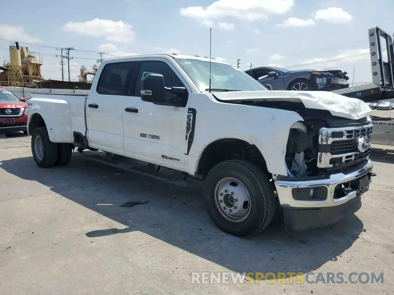 4 Photograph of a damaged car 1FT8W3DT1RED53094 FORD F350 2024
