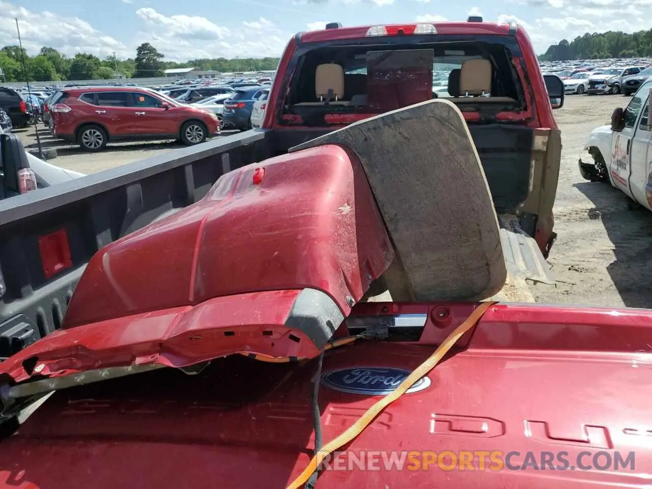 10 Photograph of a damaged car 1FT8W3DT2REF06548 FORD F350 2024