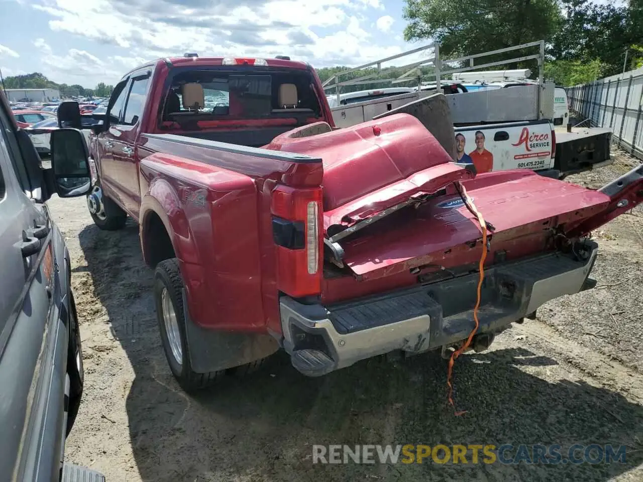 2 Photograph of a damaged car 1FT8W3DT2REF06548 FORD F350 2024