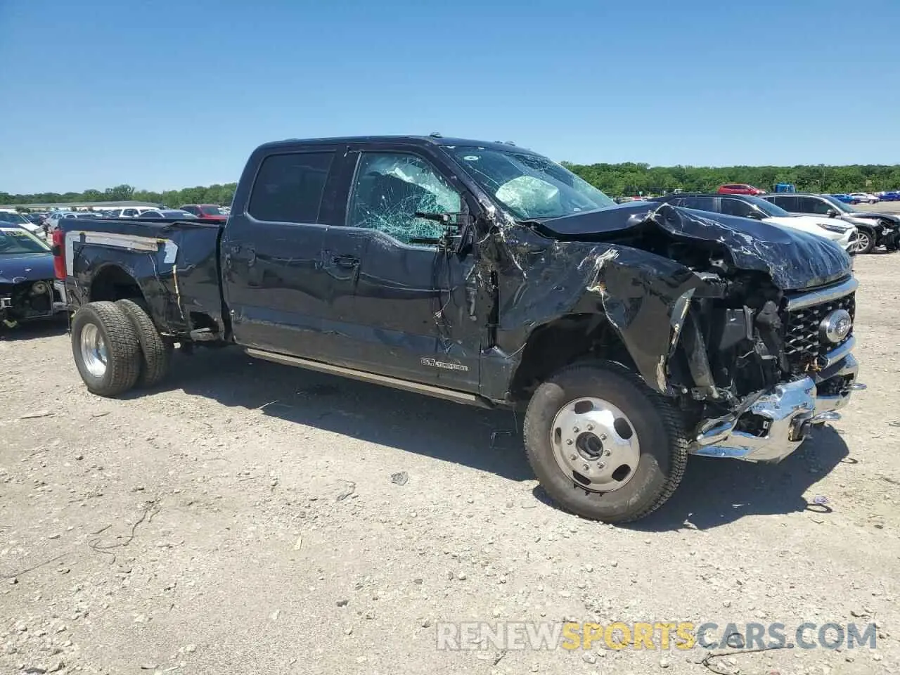 4 Photograph of a damaged car 1FT8W3DT3REF35847 FORD F350 2024