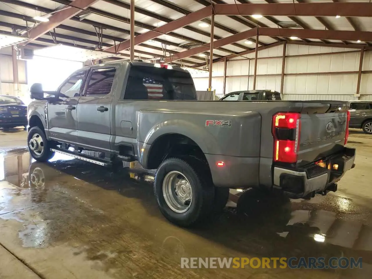2 Photograph of a damaged car 1FT8W3DT4RED60475 FORD F350 2024