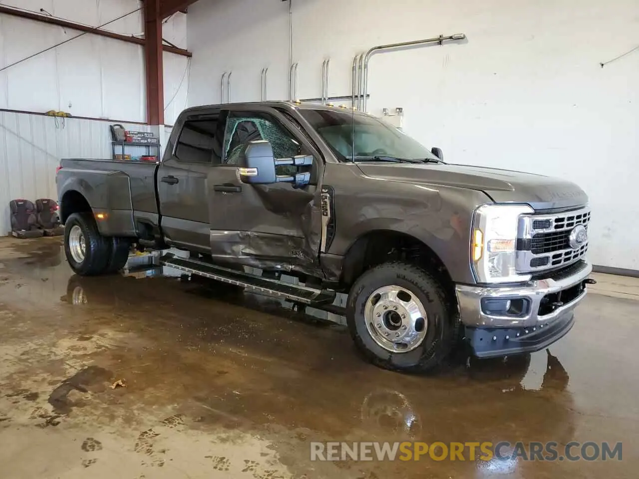 4 Photograph of a damaged car 1FT8W3DT4RED60475 FORD F350 2024