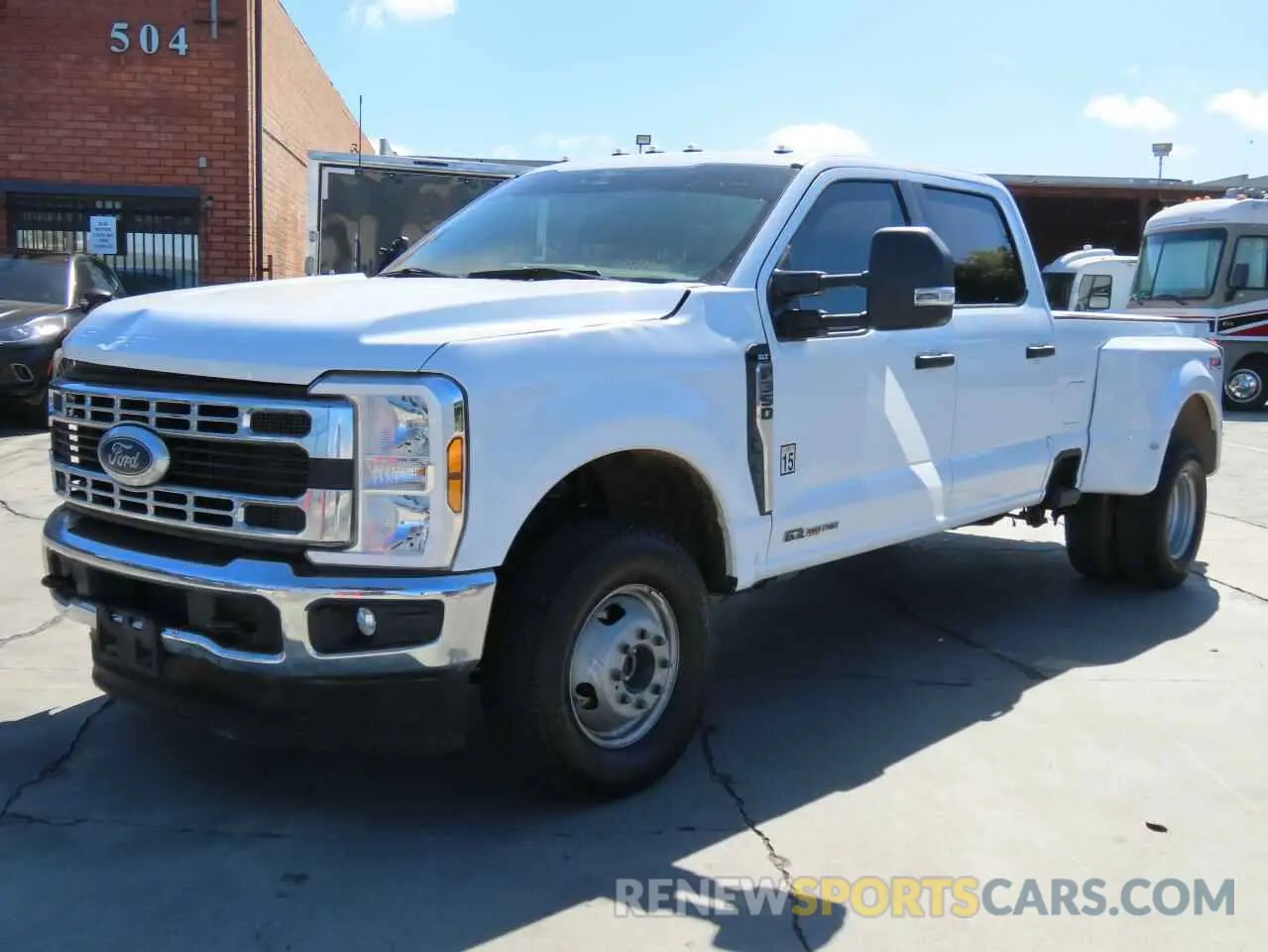 2 Photograph of a damaged car 1FT8W3DT5REC30446 FORD F350 2024
