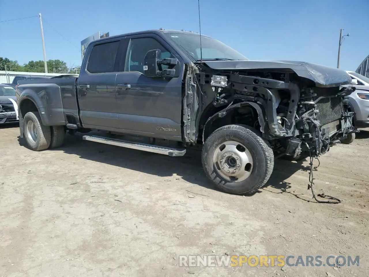 4 Photograph of a damaged car 1FT8W3DT9RED15709 FORD F350 2024