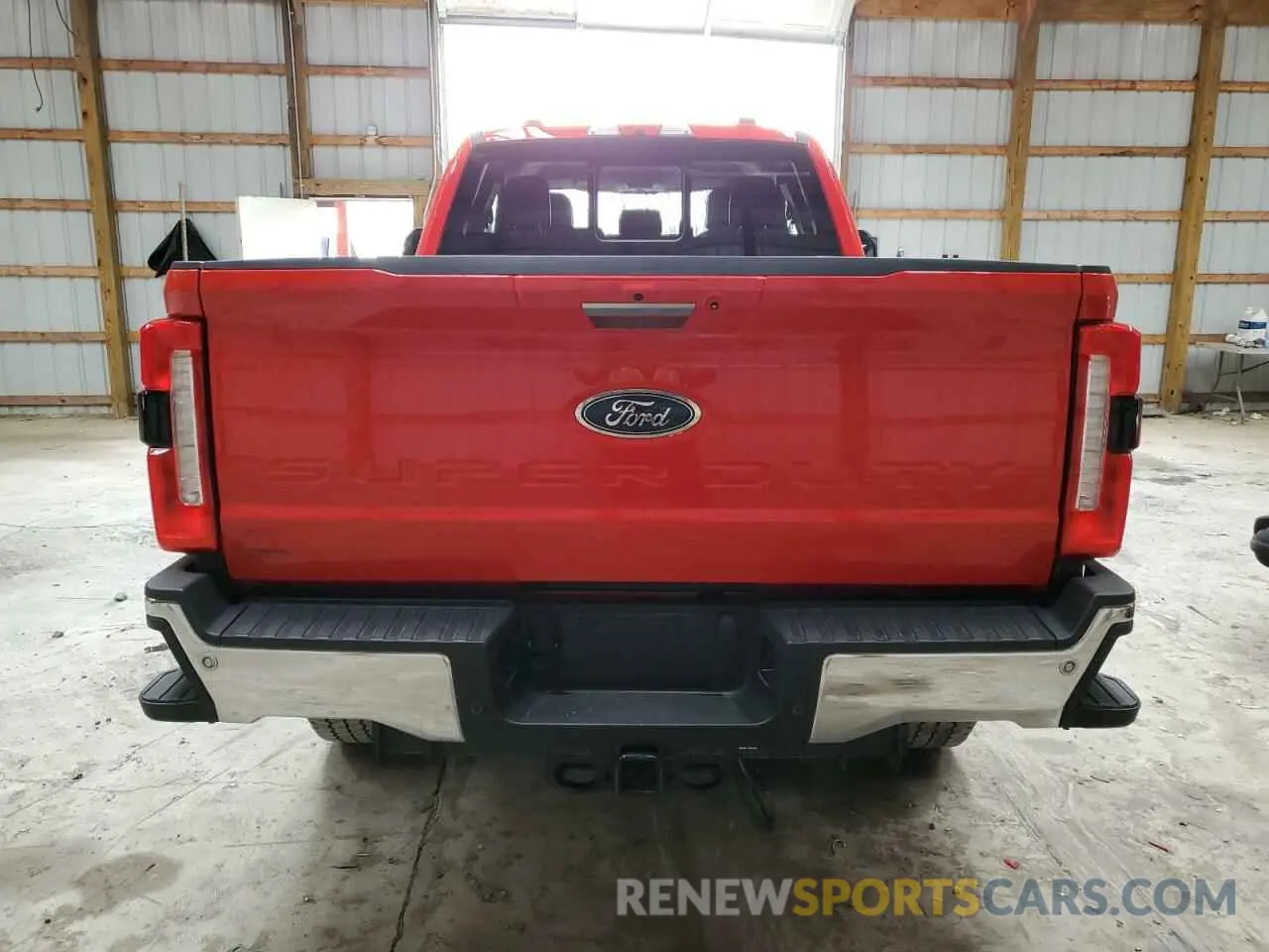 6 Photograph of a damaged car 1FT8X3BM1RED45148 FORD F350 2024