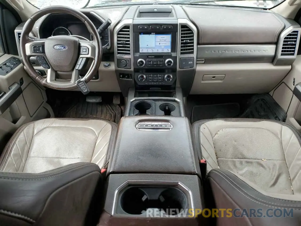 8 Photograph of a damaged car 1FT8W4DT2KEF39920 FORD F450 2019