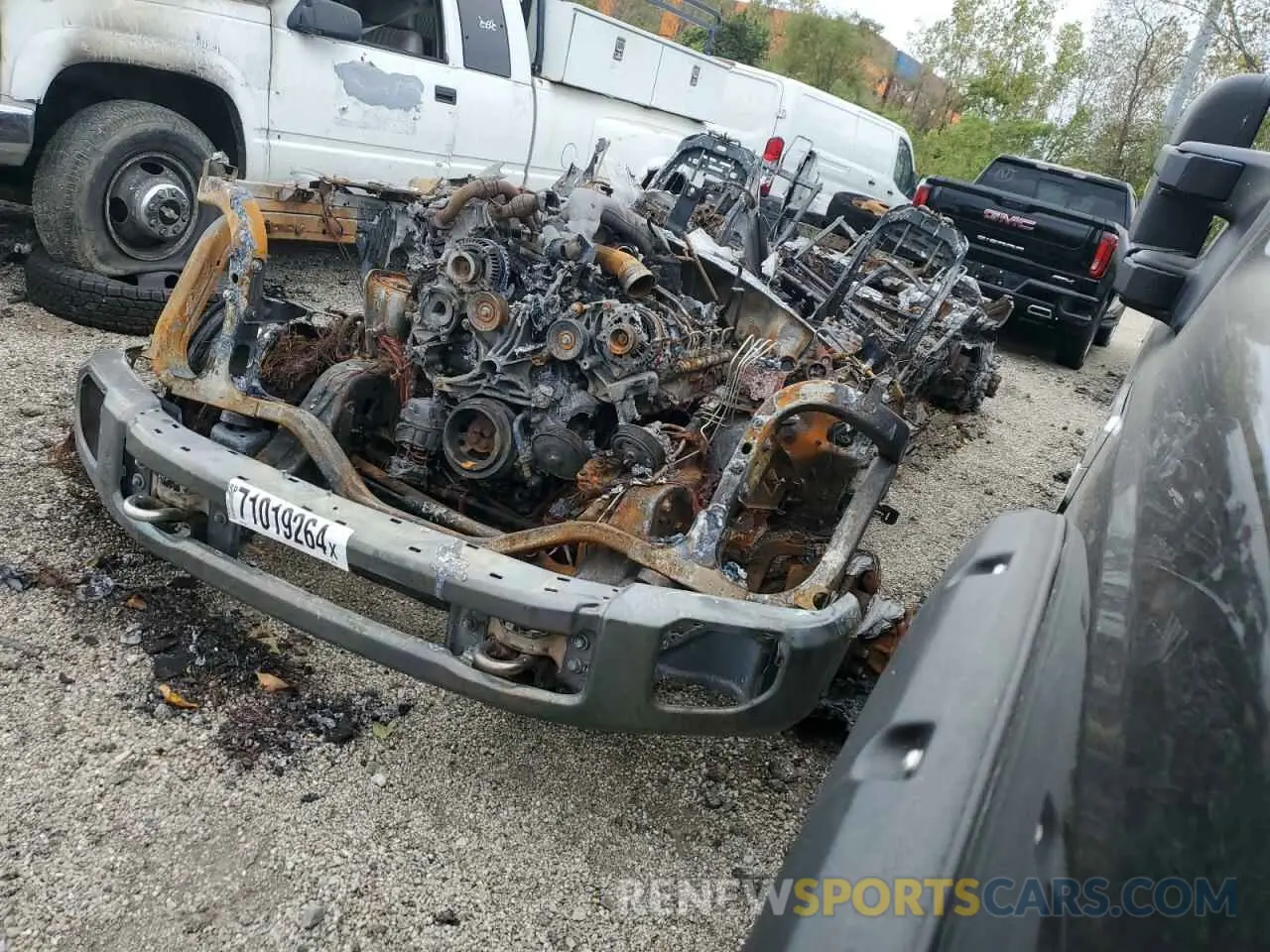1 Photograph of a damaged car 1FT8W4DT9LEC68730 FORD F450 2020