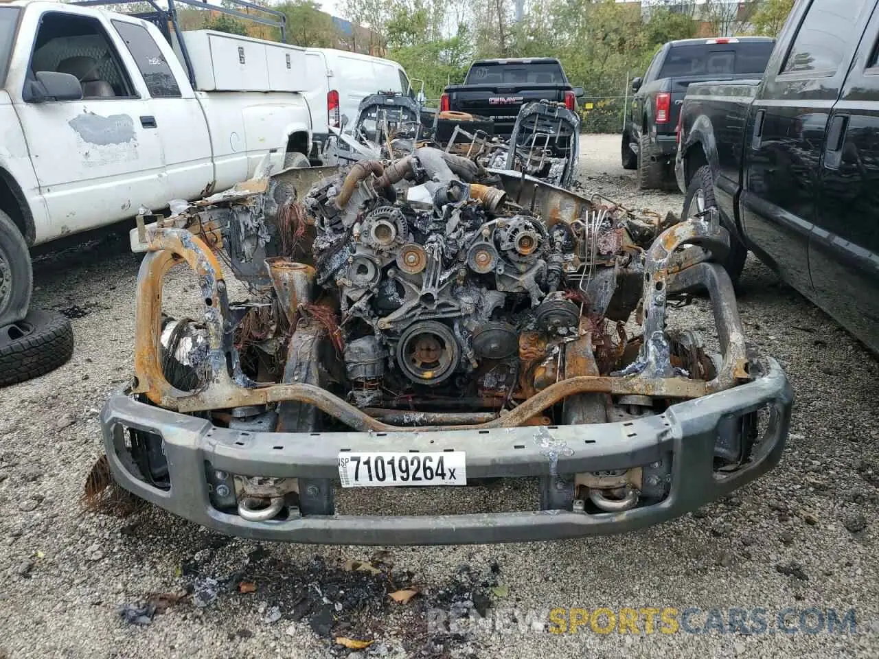 5 Photograph of a damaged car 1FT8W4DT9LEC68730 FORD F450 2020