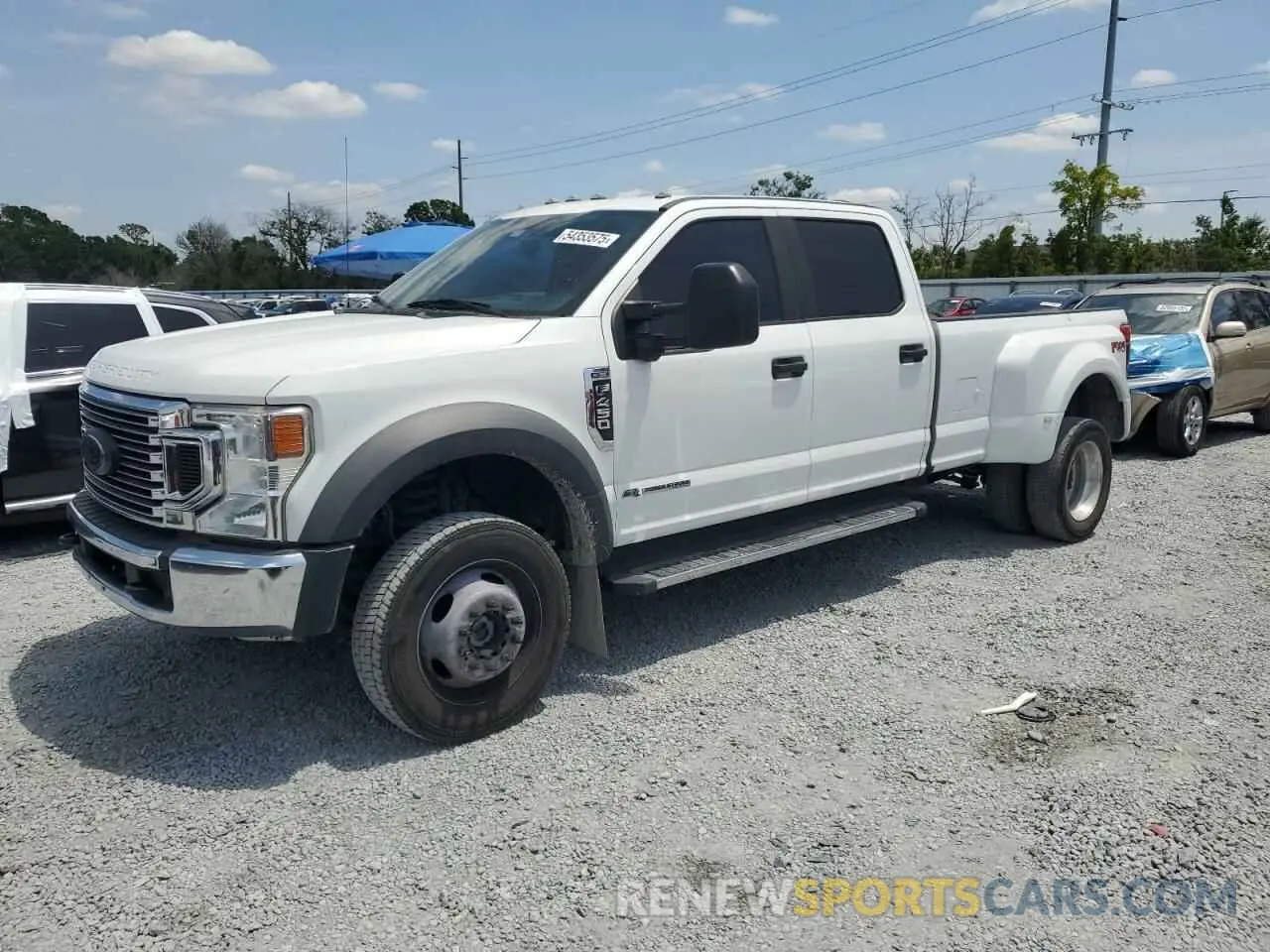1 Photograph of a damaged car 1FT8W4DT5MEC57242 FORD F450 2021