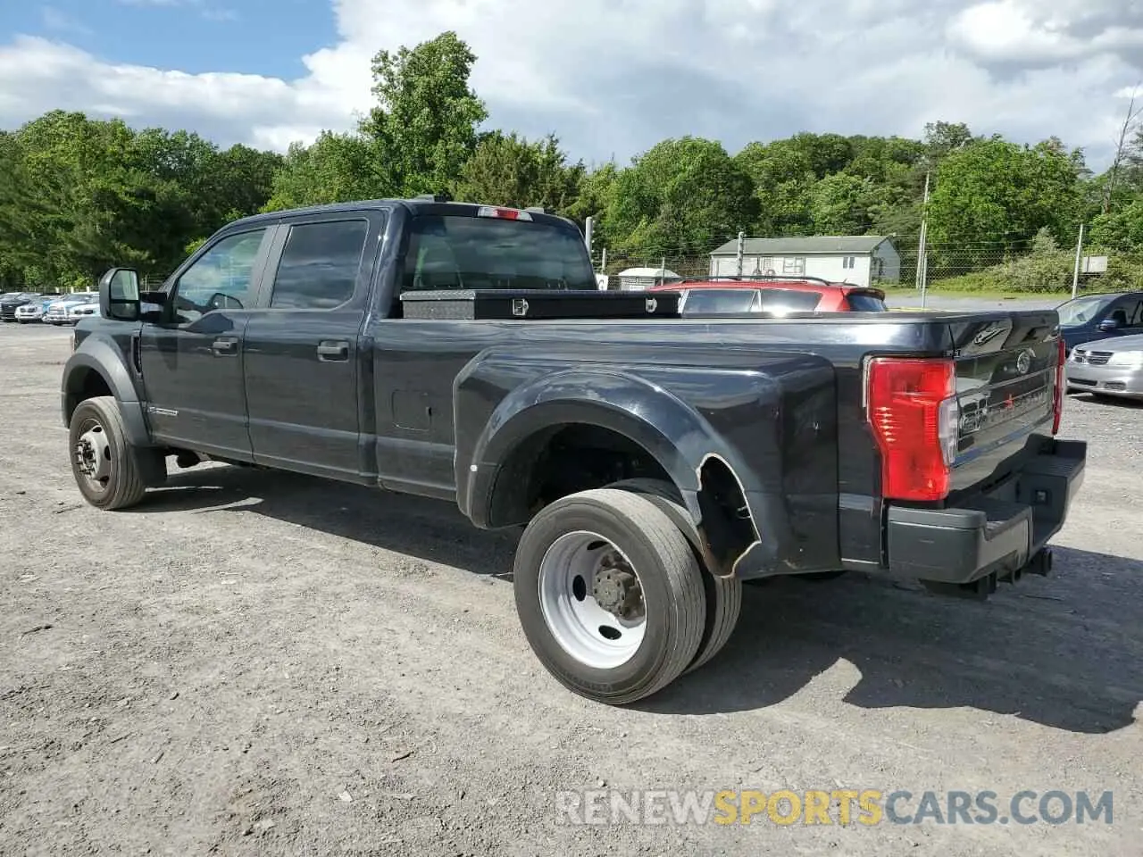 2 Photograph of a damaged car 1FT8W4DT7MEC33766 FORD F450 2021