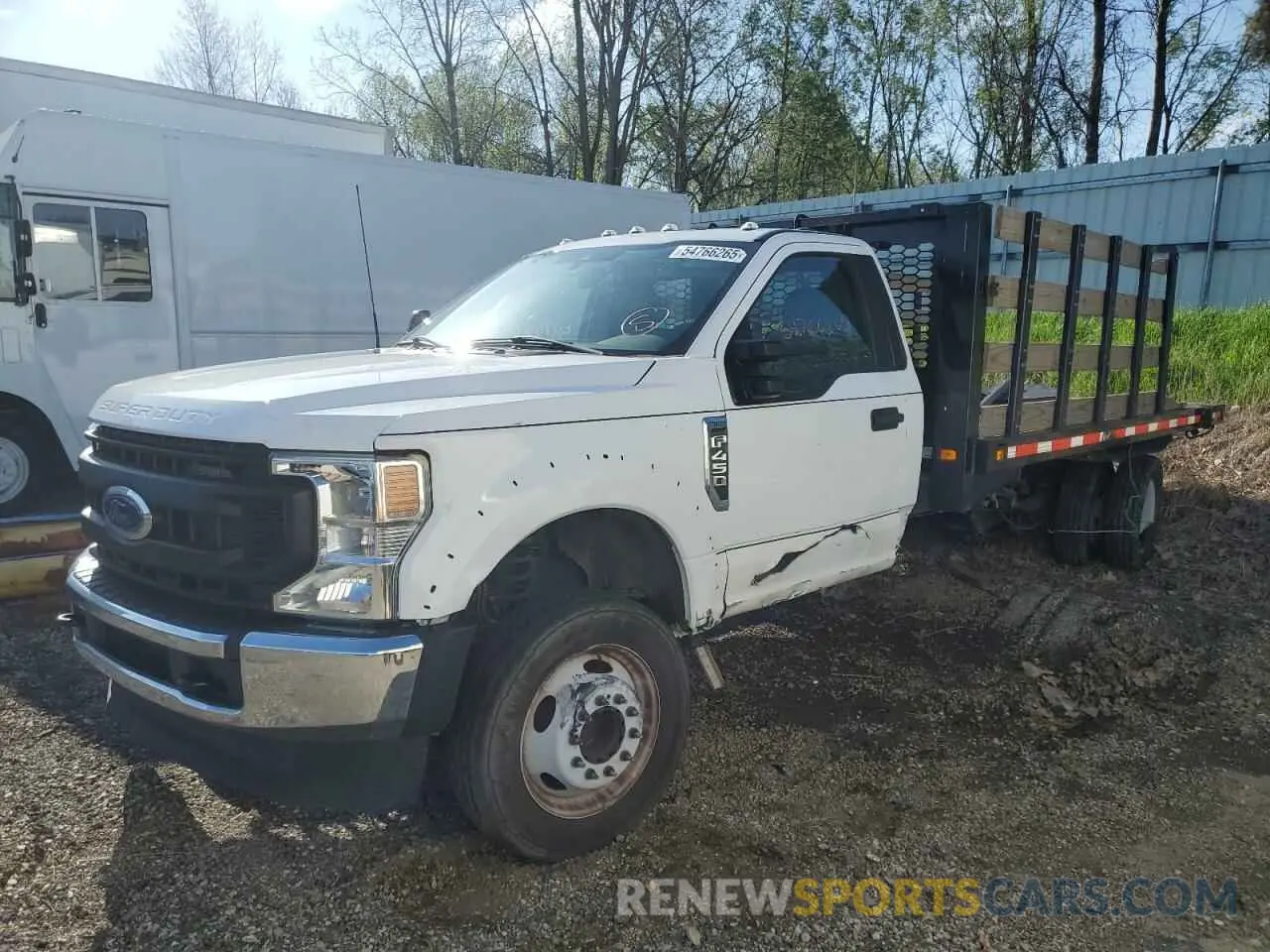 1 Photograph of a damaged car 1FDUF4GN8NDA18590 FORD F450 2022