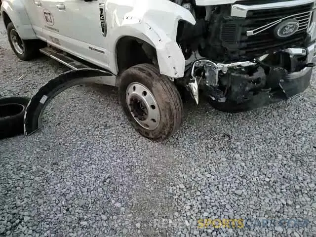 10 Photograph of a damaged car 1FT8W4DT0NEE31266 FORD F450 2022