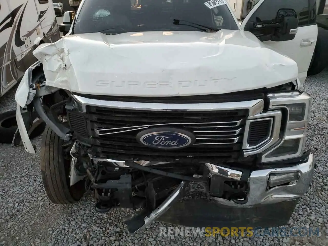 12 Photograph of a damaged car 1FT8W4DT0NEE31266 FORD F450 2022