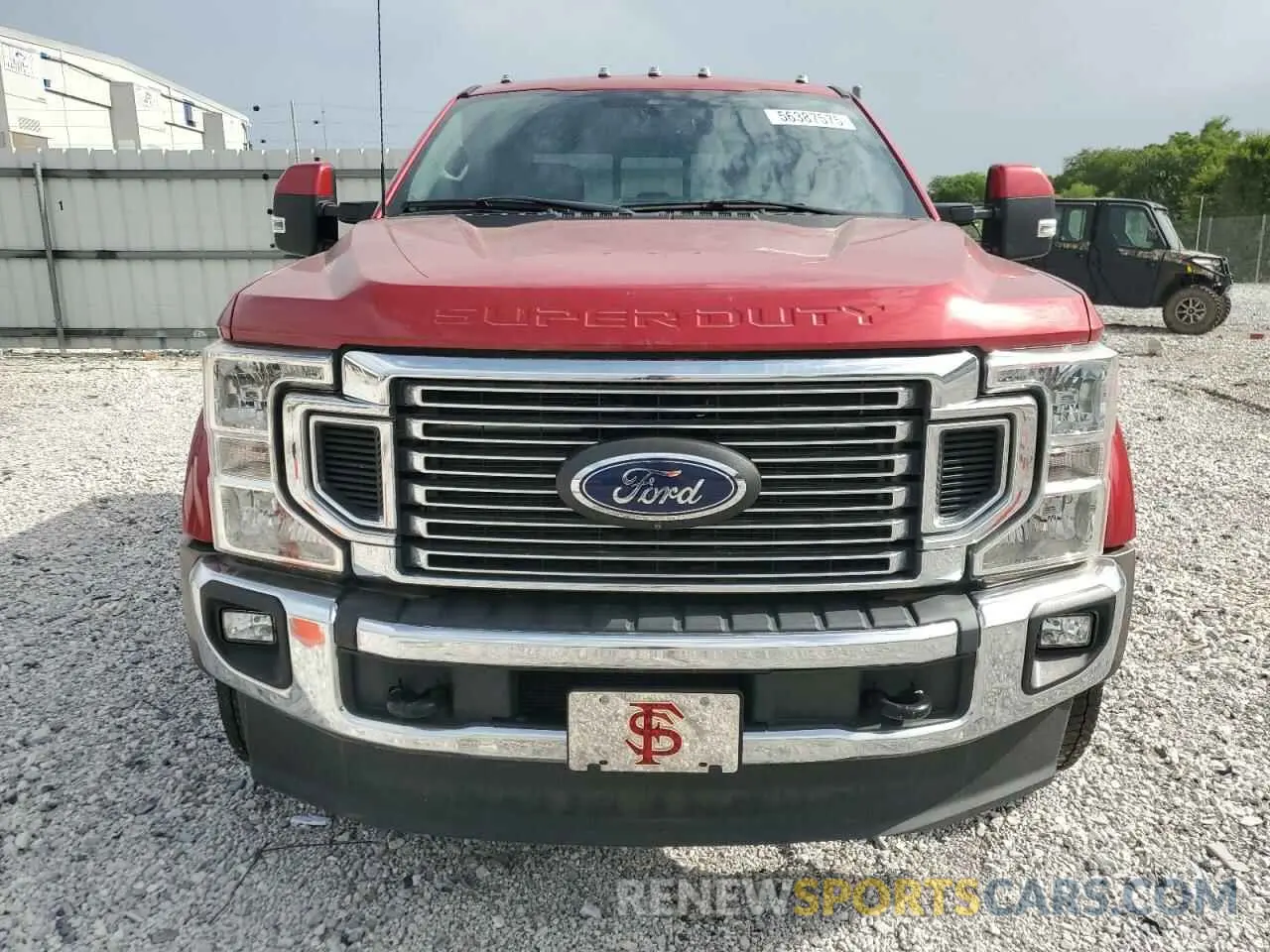 5 Photograph of a damaged car 1FT8W4DT3NEE74757 FORD F450 2022