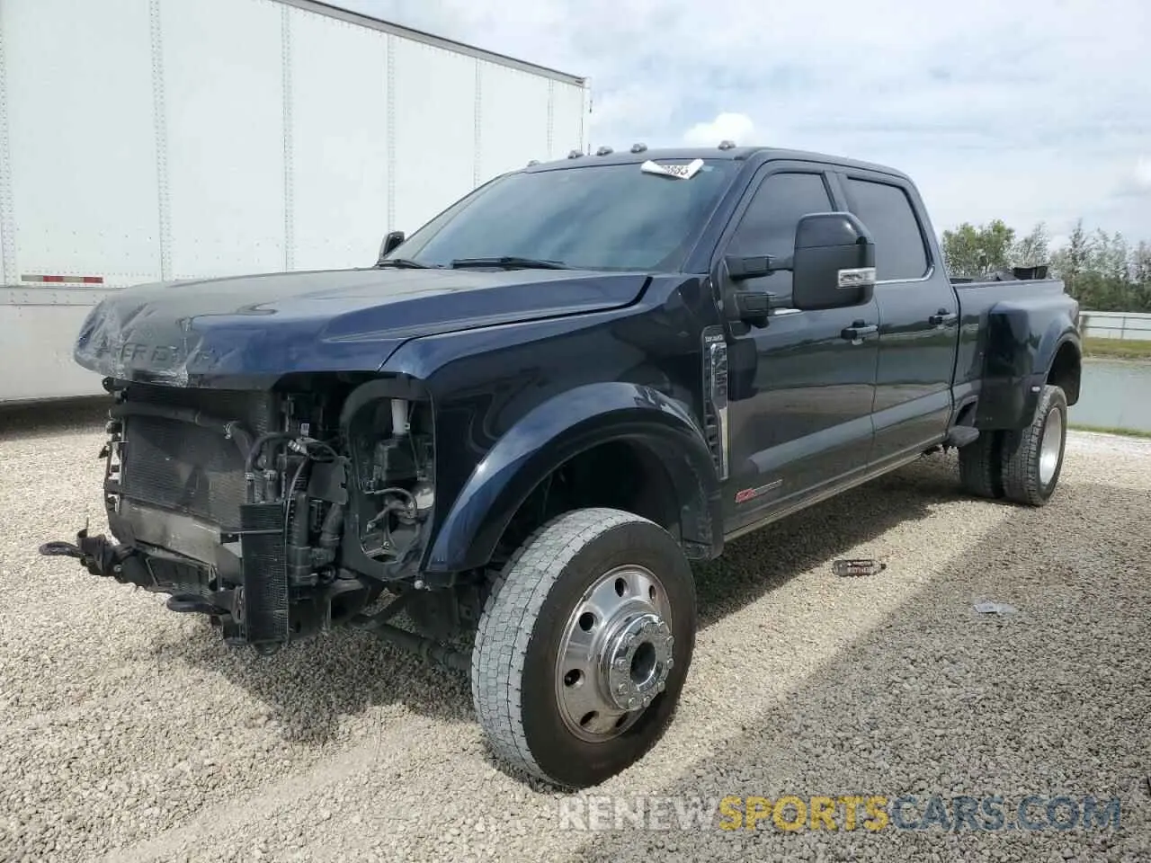 1 Photograph of a damaged car 1FT8W4DM0REC65149 FORD F450 2024