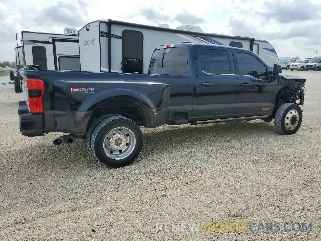 3 Photograph of a damaged car 1FT8W4DM0REC65149 FORD F450 2024
