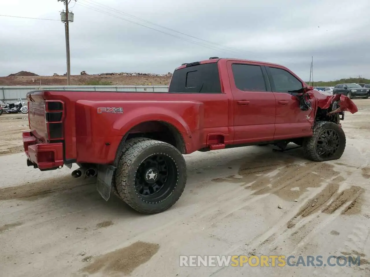 3 Photograph of a damaged car 1FT8W4DT8REC05689 FORD F450 2024