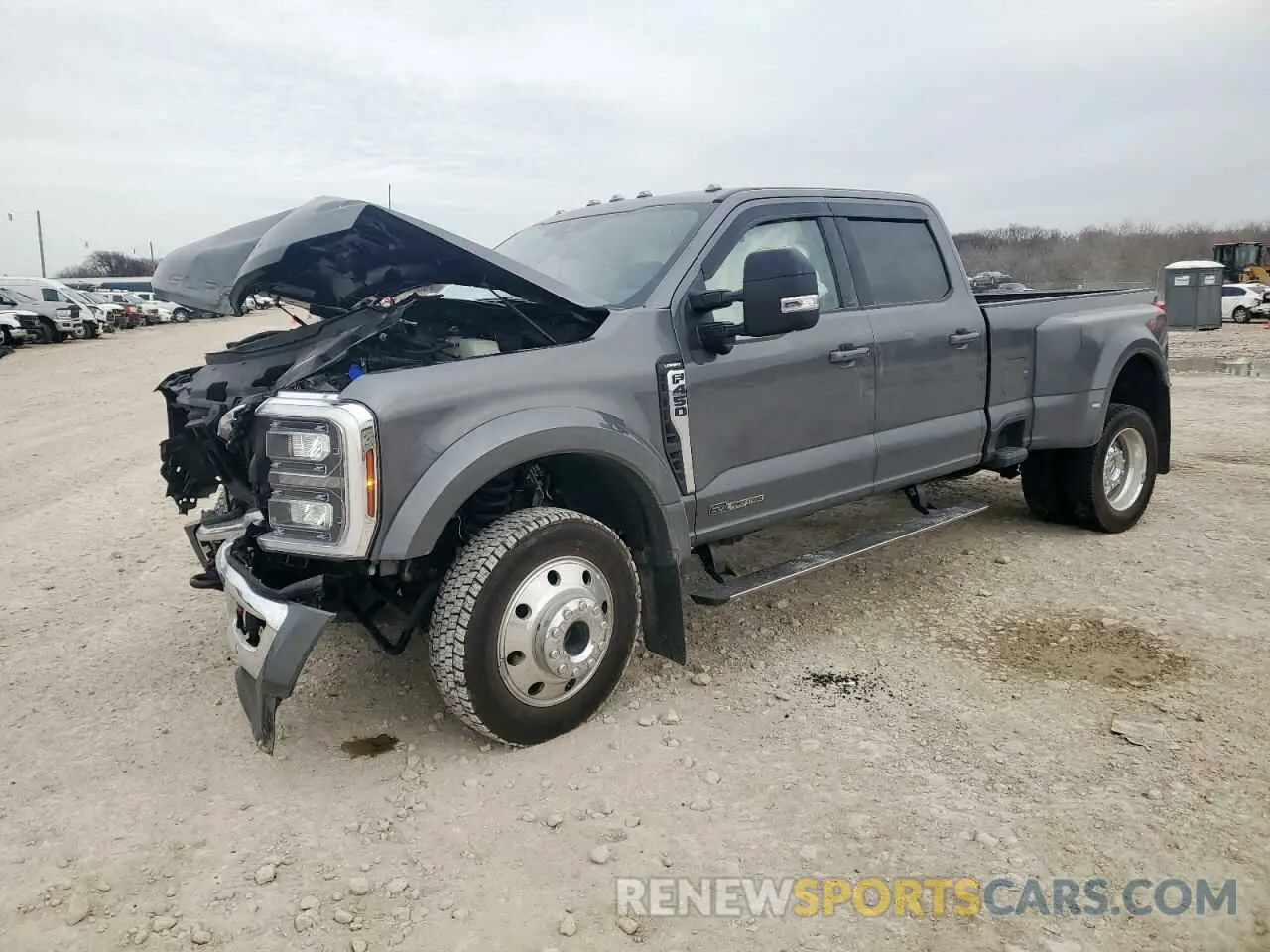1 Photograph of a damaged car 1FT8W4DT4SEC06280 FORD F450 2025