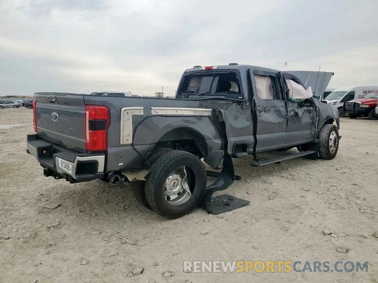 3 Photograph of a damaged car 1FT8W4DT4SEC06280 FORD F450 2025